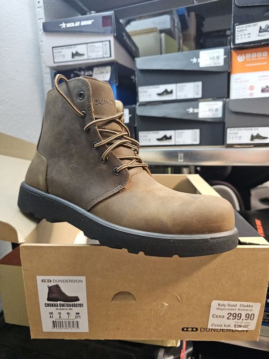 Buty robocze Solid Gear Chukka Vibram Snickers skóra 41,42,44 i 46