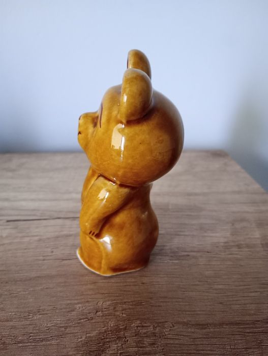 Ceramiczna figurka Miś Masza