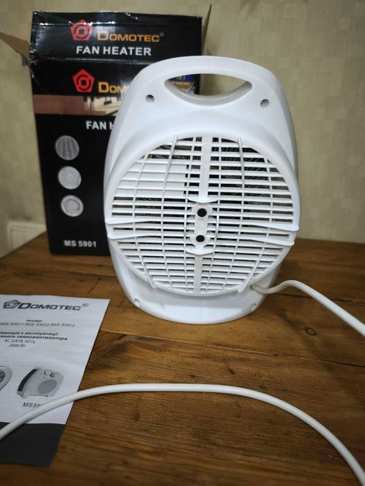 Тепловентилятор Domotec MS 5901 / Обігрівач / дуйка для обігріву