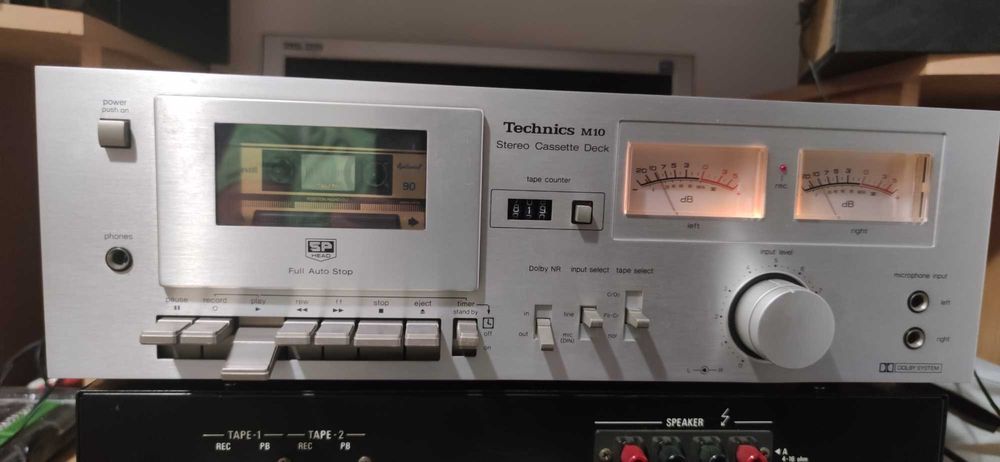 Technics M 10 Srebrny