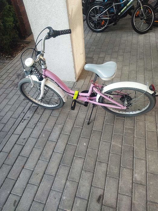 Rower 20' różowy