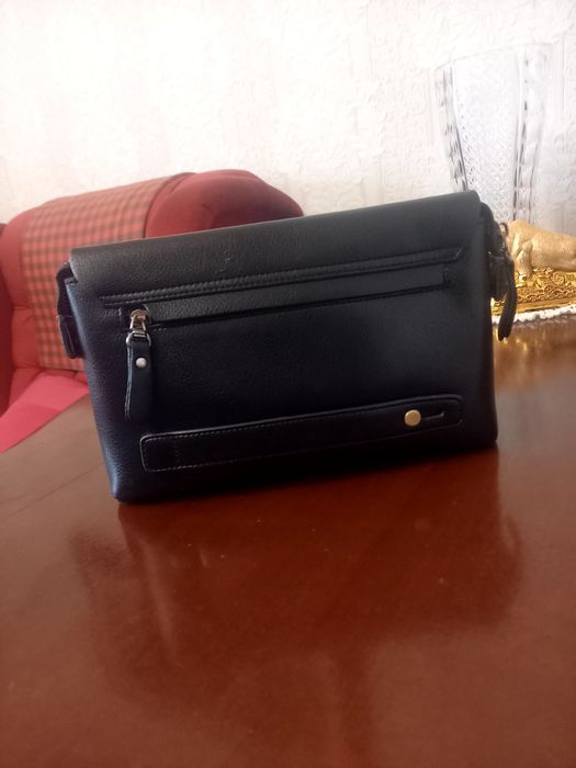 Клатч-барсетка KABIN DAISHU. Кожа. Размер 24х15.