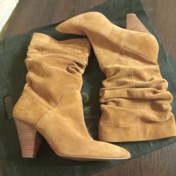 Чоботи жіночі замша