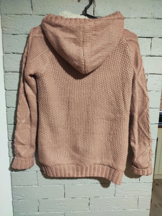 Sweter bluza na kożuszku Bershka S jesień zima
