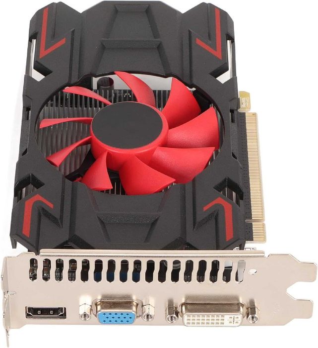 gráfica HD7670, DDR5 de 4 GB de 128 bits c/ ventilador de refrigeração