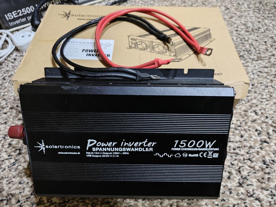 Заголовок: Инвертор Solartronics 12V-230V 1500W/3000W (Германия)