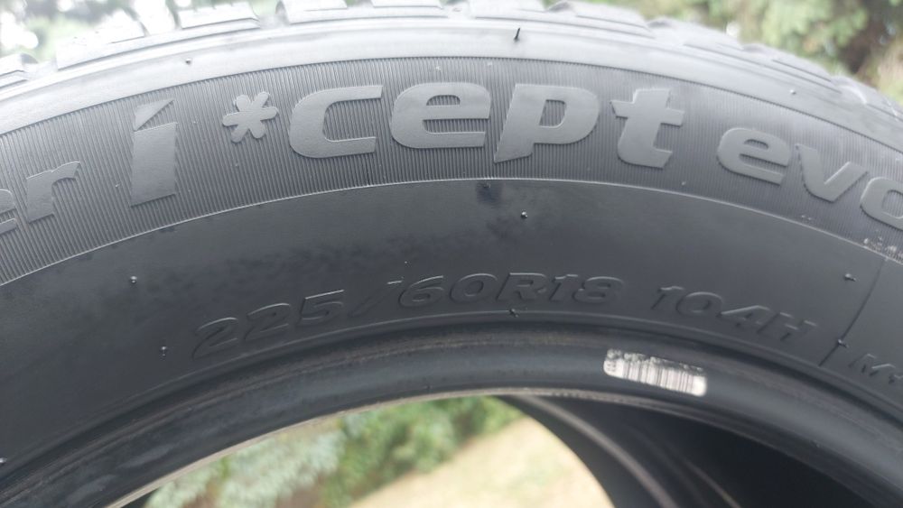 Зимові шини пара Хенкук 225/60 18