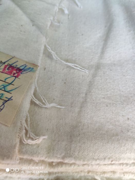 Ткань x\б портяночная и байка времен СССР ,продажа от метра