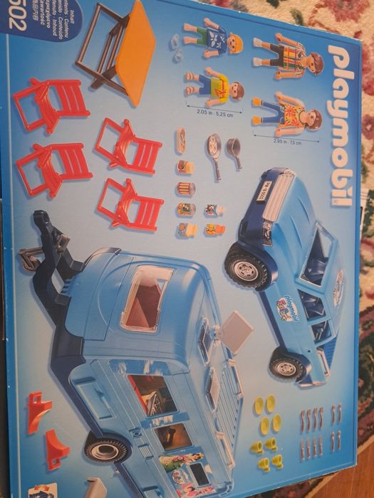 Playmobil 9502 pick up z przyczepa kempingowa