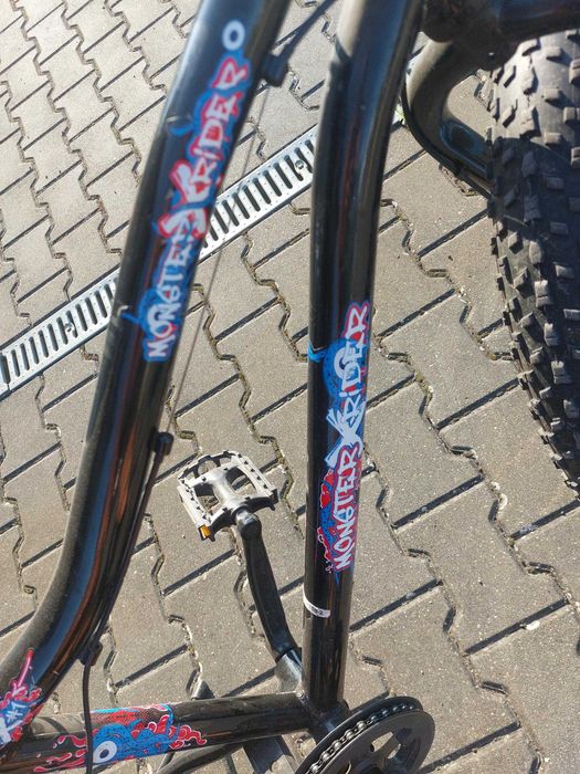 Rower młodzieżowy wyczynowy duże opony super stan monster x rider