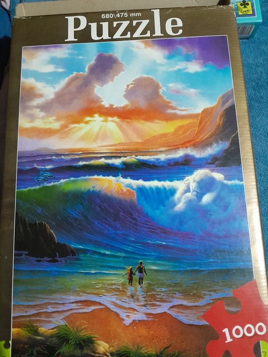 Пазлы.на 1000 и 60шт