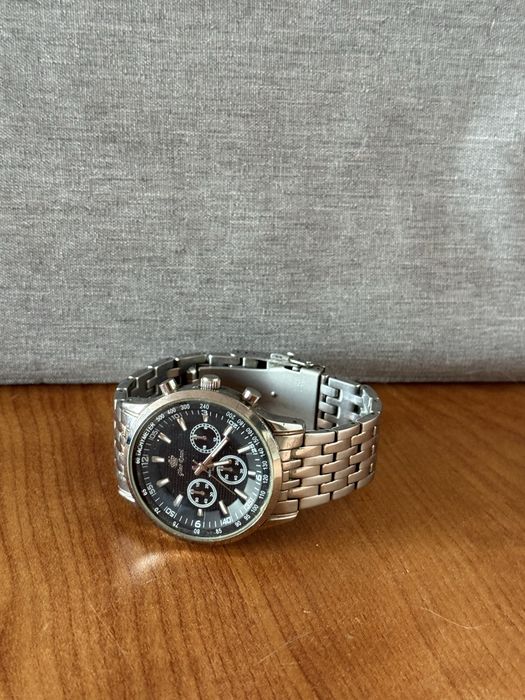 Zegarek Męski Gino Rossi 00127R | Srebrna Bransoleta