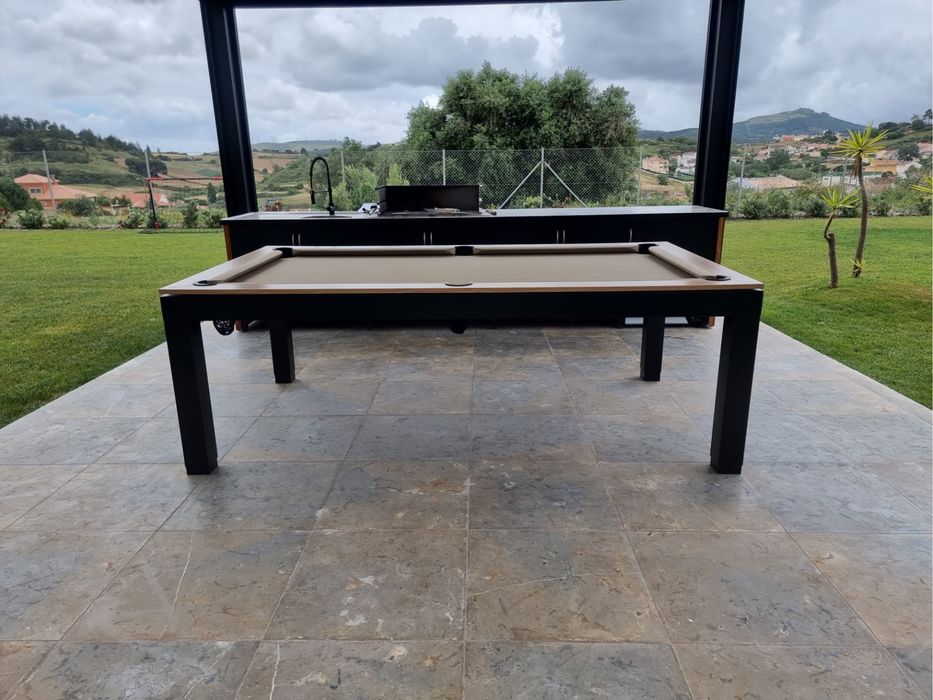 Bilhares Europa Fabricante imperio inox com tampo