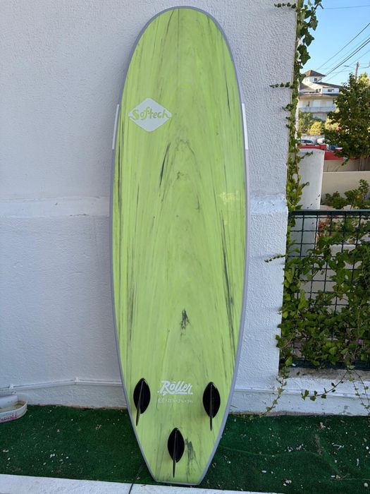 Kit de surf completo com prancha softech roller 6’0