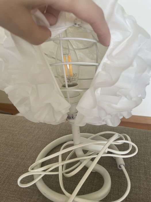 2 Candeeiro flor vindkast com lampadas
