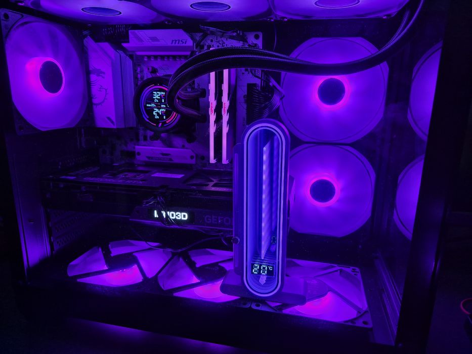 Ryzen 7 8700F, 32RGB DDR5 ОЗУ, B850, RTX4070