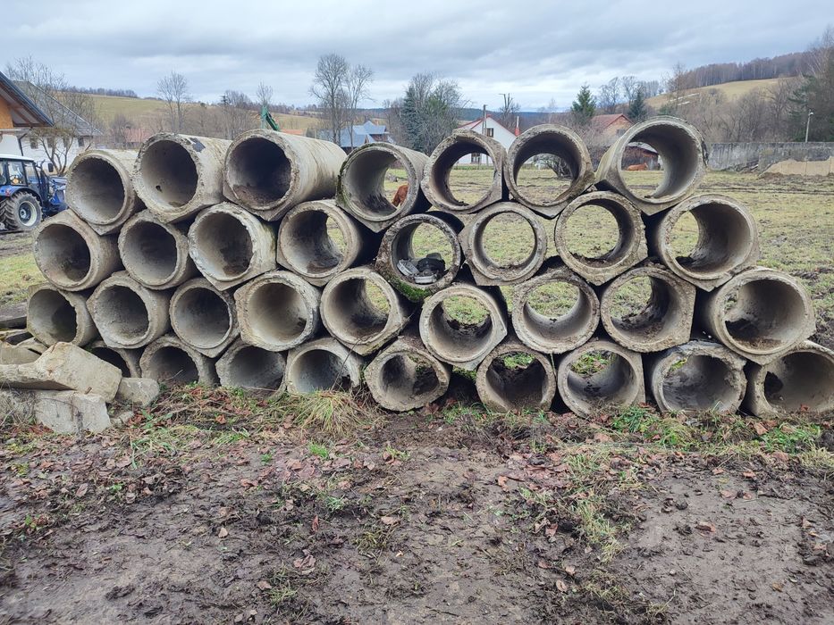 Betony, kręgi, przepusty na mostek.