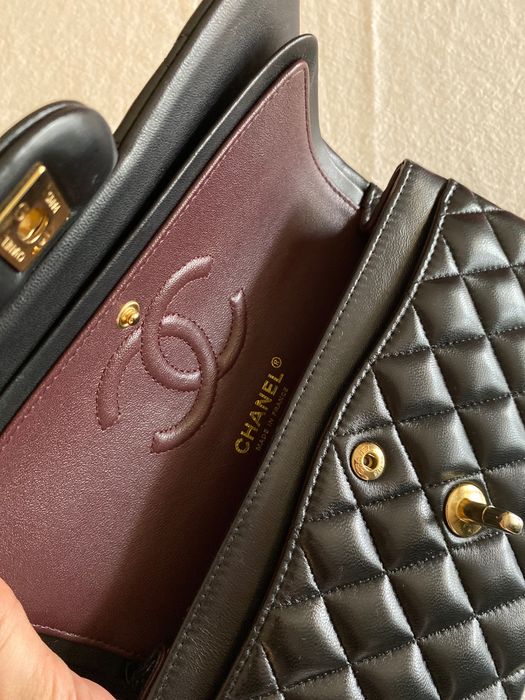 Chanel double flap lambskin