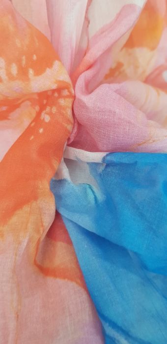 Nowa bawełniana koszula boho w kwiaty r.uniwersalny