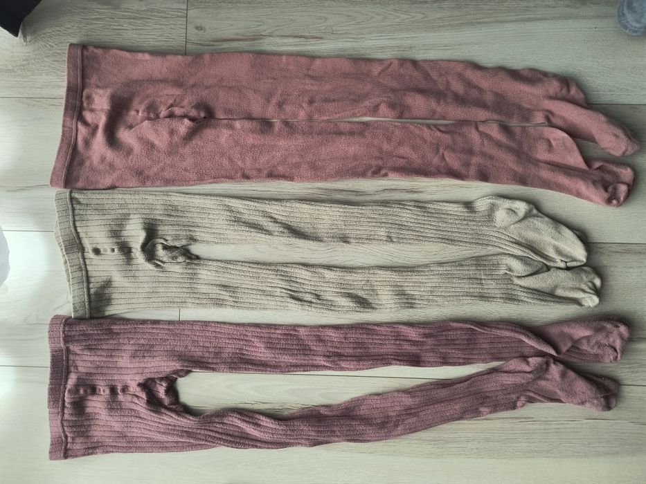 Zara 3x rajstopy 134/140