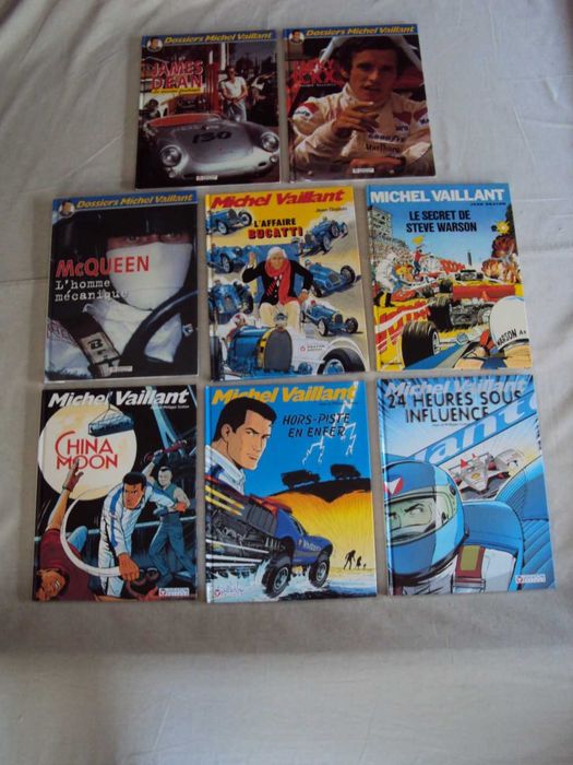Michel Vaillant - 3 Livros (edições em francês)