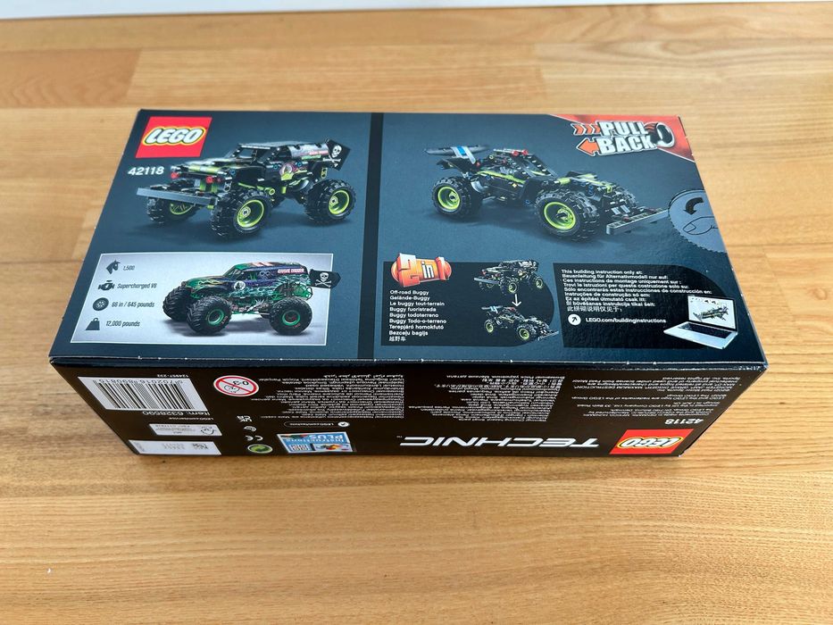 LEGO 42118 Technic - Monster Jam Grave Digger (Łączany/Oświęcim)