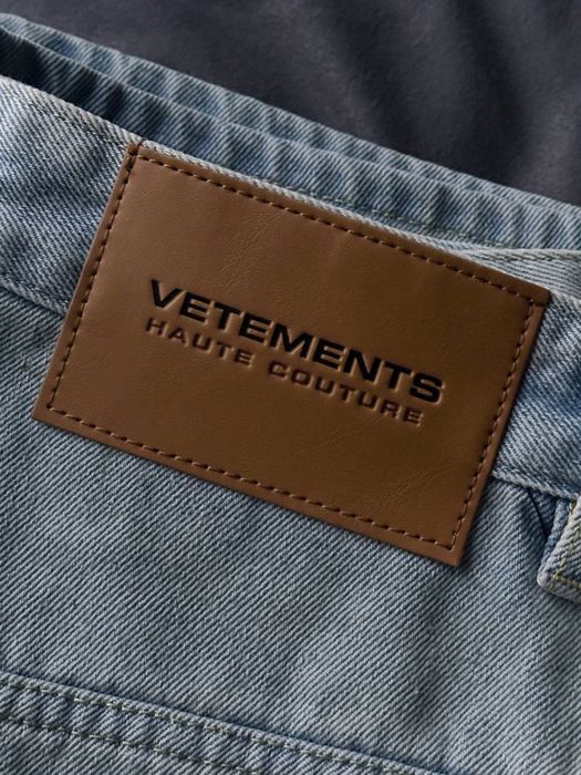 Акція!  Джинси Vetements | Широкі блакитні штани | Baggy Ветеменс
