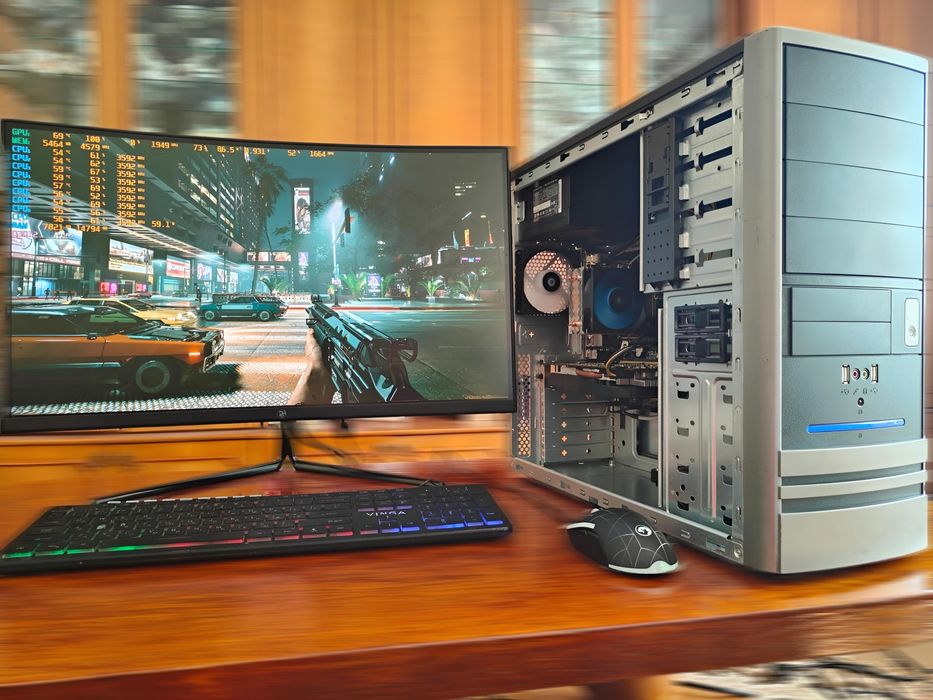 Ігровий ПК Intel i7 GTX 1060 6GB 8 ядер 3,8 Ггц 16gb ddr3 ssd 500gb+