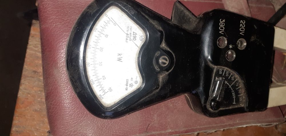 Елекелектроизмерительные клещи ссср новые