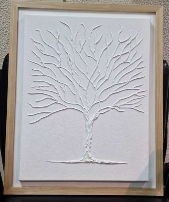 Vendo quadro moderno com moldura jysk nova