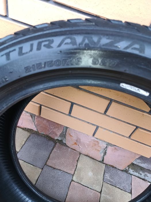 Продам б/у літні шини Bridgestone Turanza R18 215/50