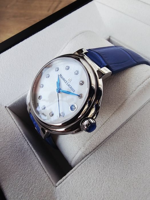 Maurice Lacroix Fiaba FA1007 z diamentami
