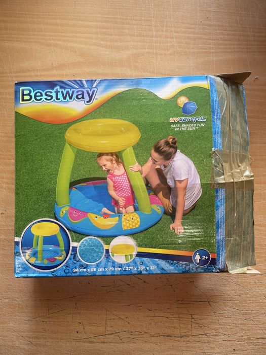Basenik Bestway Owocowy Baldachim 94x89x79 cm 2+