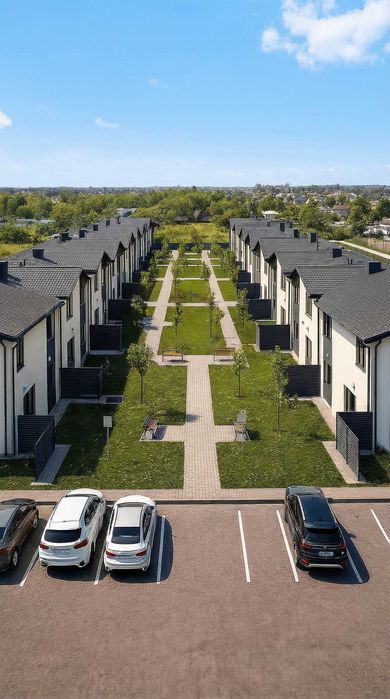 Без% ТАУНХАУС 48м2 з двориком від забуд-ка 20хв метро. Розт-ння