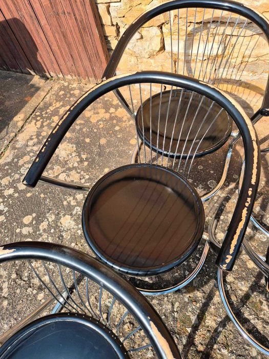 Krzesła Gastone Rinaldi - 6 sztuk Vintage.