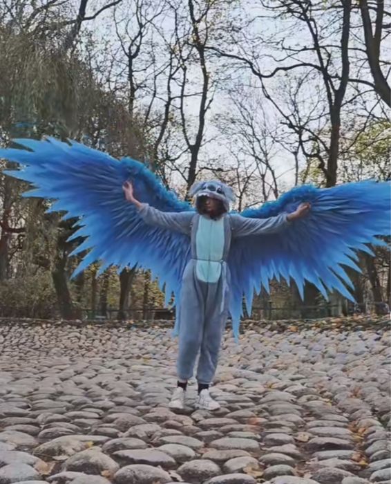 Duże skrzydła do cosplay