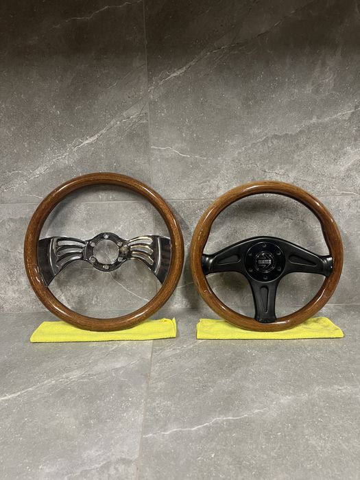 Деревяный руль дерев'яне кермо спорт jdm momo nardi raid bmw vw ретро