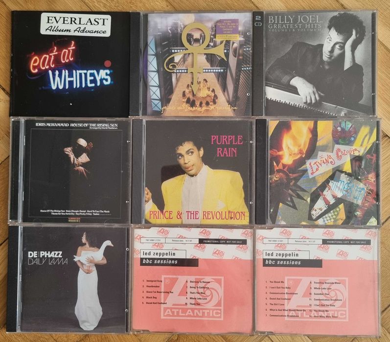 Płyty CD Prince Faith no More Stones Chumbawamba MOBY