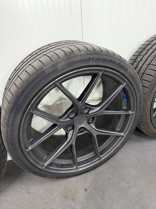 Кованные Japan Racing R19 SL01 5x120 8.5-9.5J,новая резина