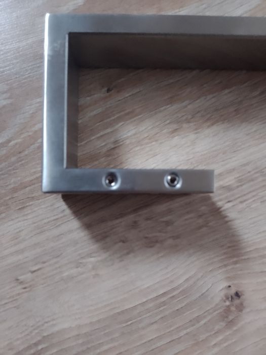 Wieszak na ręczniki 60 cm srebrny
