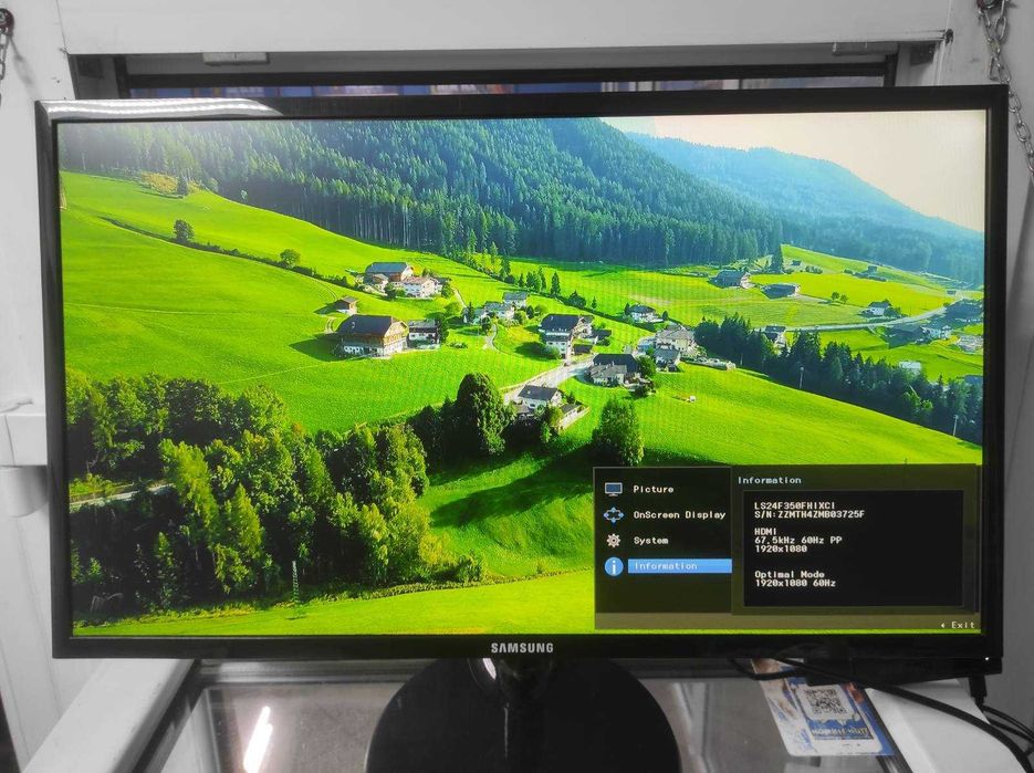 Монітор Samsung S24F350FHI