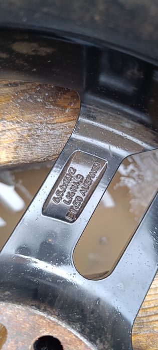 Диски Рено Трафік/Дачія Дастер/Нісан R16/5×114.3/6.5J/ЕТ50/DIA66.1; ідеальний комплект, з Німеччини