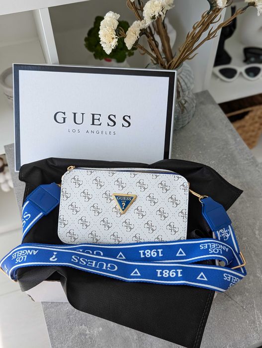 Жіноча сумка Guess через плечо крос боді Гесс