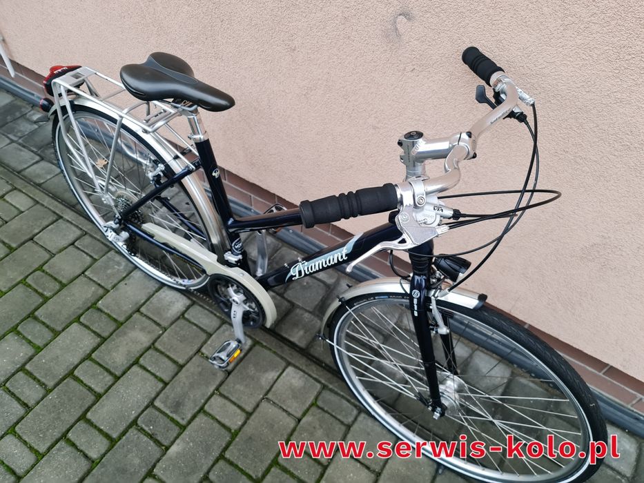 Rower damski damka miejski DIAMANT koła 28 okazja aluminium polecam