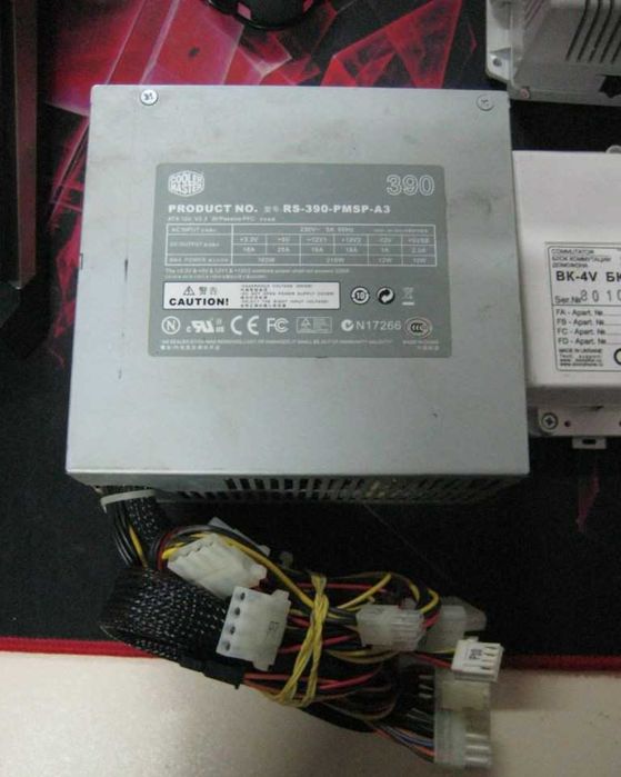 Блок питания 400 ватт Cooler Master RS-390-PMSR-A3