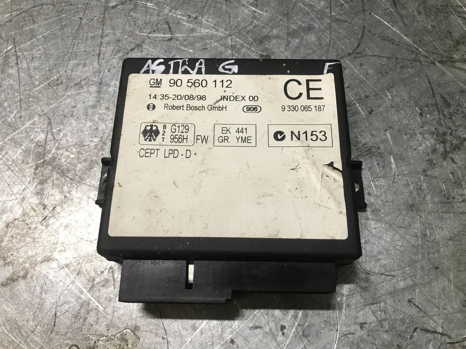 MODULO DO FECHO CENTRAL OPEL ASTRA 90560112