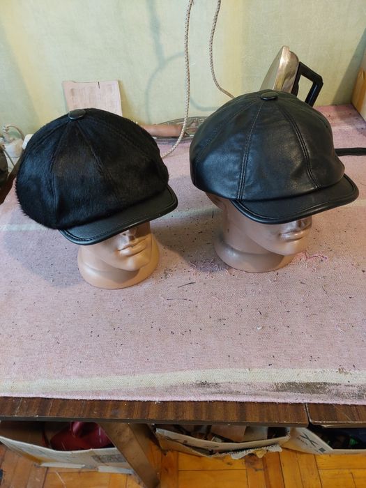 Распродажа новых капитанок из натуральной кожи и меха.