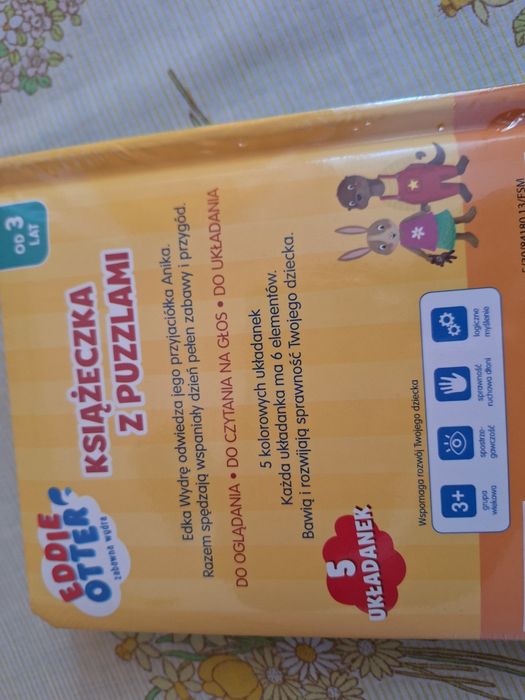 Puzzle w książeczce dla dzieci od lat 3 do 100lat