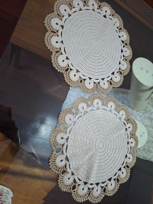 Panos de crochê novos