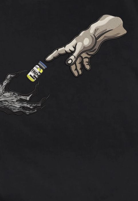 T-shirt haft TREN na siłownię